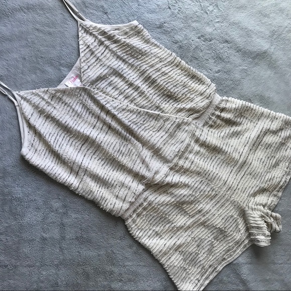 Parker Pants - Parker Harrison Embellished Beaded Sequin Romper